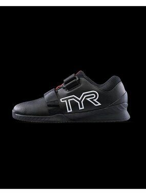 TYR L-1 Lifter Men's 11 / Women's 12.5 Weightlifting Shoes – Black – L1-BK-WH